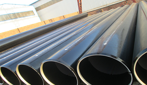 EN10219 S235 Seam Seam Welded Steel tuyau passe le test de performance du processus