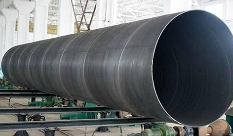 Le tuyau d'acier soudé à arc submergé en spirale est un matériau de construction de pipeline de haute qualité